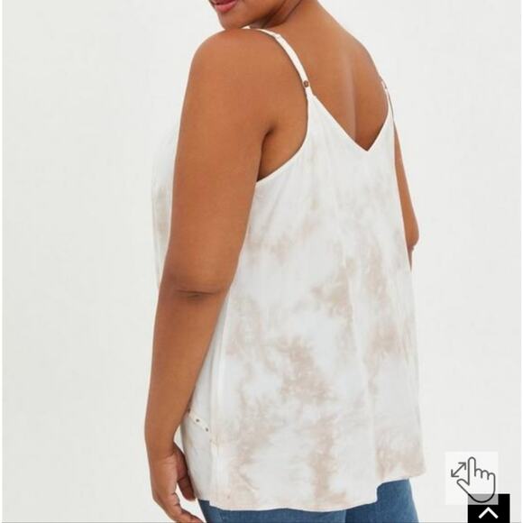 Torrid Challis Studded Swing Cami Tank size 1 - Picture 2 of 8